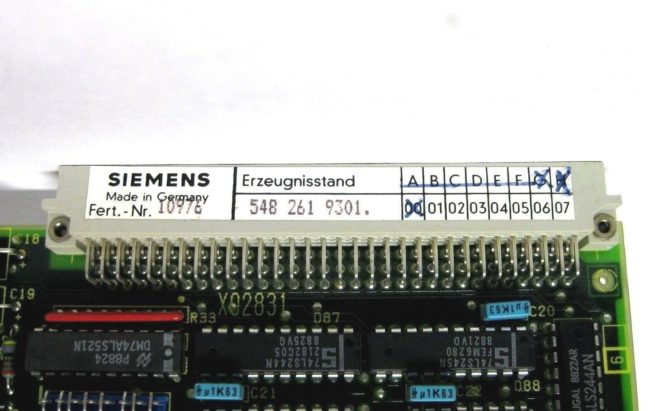 Siemens Sinumerik 810M 6FX1126-1AA03 Memory Module 323882843083 2