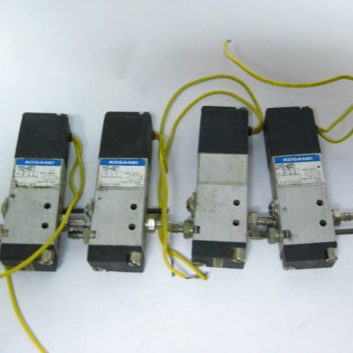 Lot of Koganei Pneumatic Solenoids 110 4E1 322564086215