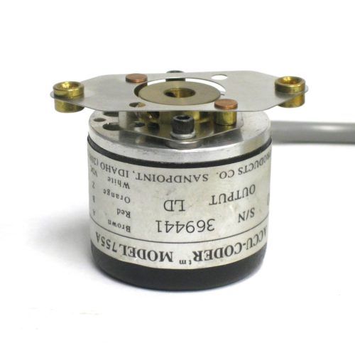 Accu coder 755A Encoder 200 Count 5VDC 222124317386 2 Accu coder 755A Encoder 200 Count 5VDC 222124317386 2