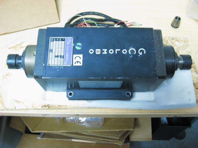 Colombo RC 9022 75hp Dual Ended Spindle Motor S90C353 75BI 222568952688 2