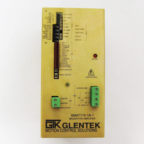 Glentek SMA7115HP 000 1A 1 01 Analog Brush PWM Servo Amplifier 221856270589 2 Glentek SMA7115HP 000 1A 1 01 Analog Brush PWM Servo Amplifier 221856270589 2