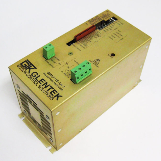 Glentek SMA7115HP 000 1A 1 01 Analog Brush PWM Servo Amplifier 221856270589